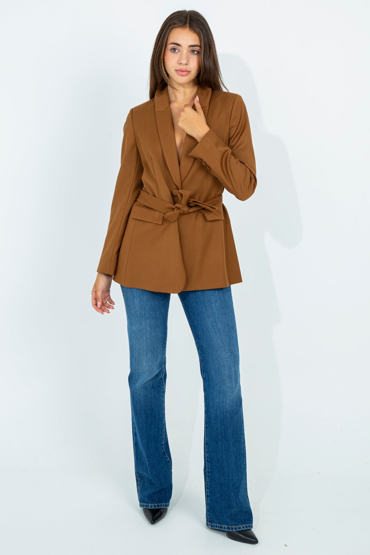 Viscose blend jacket