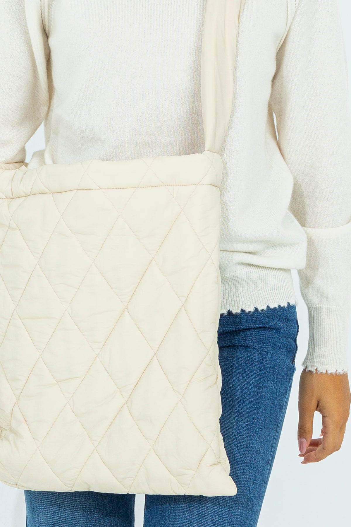 Quilted weekend bag