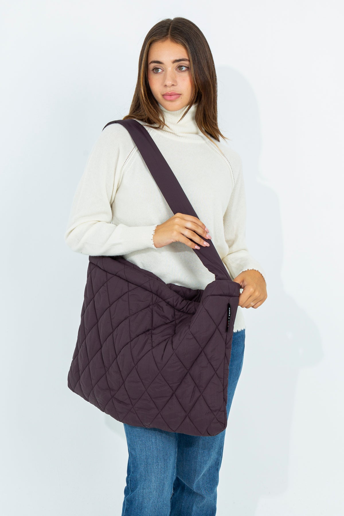 Quilted weekend bag