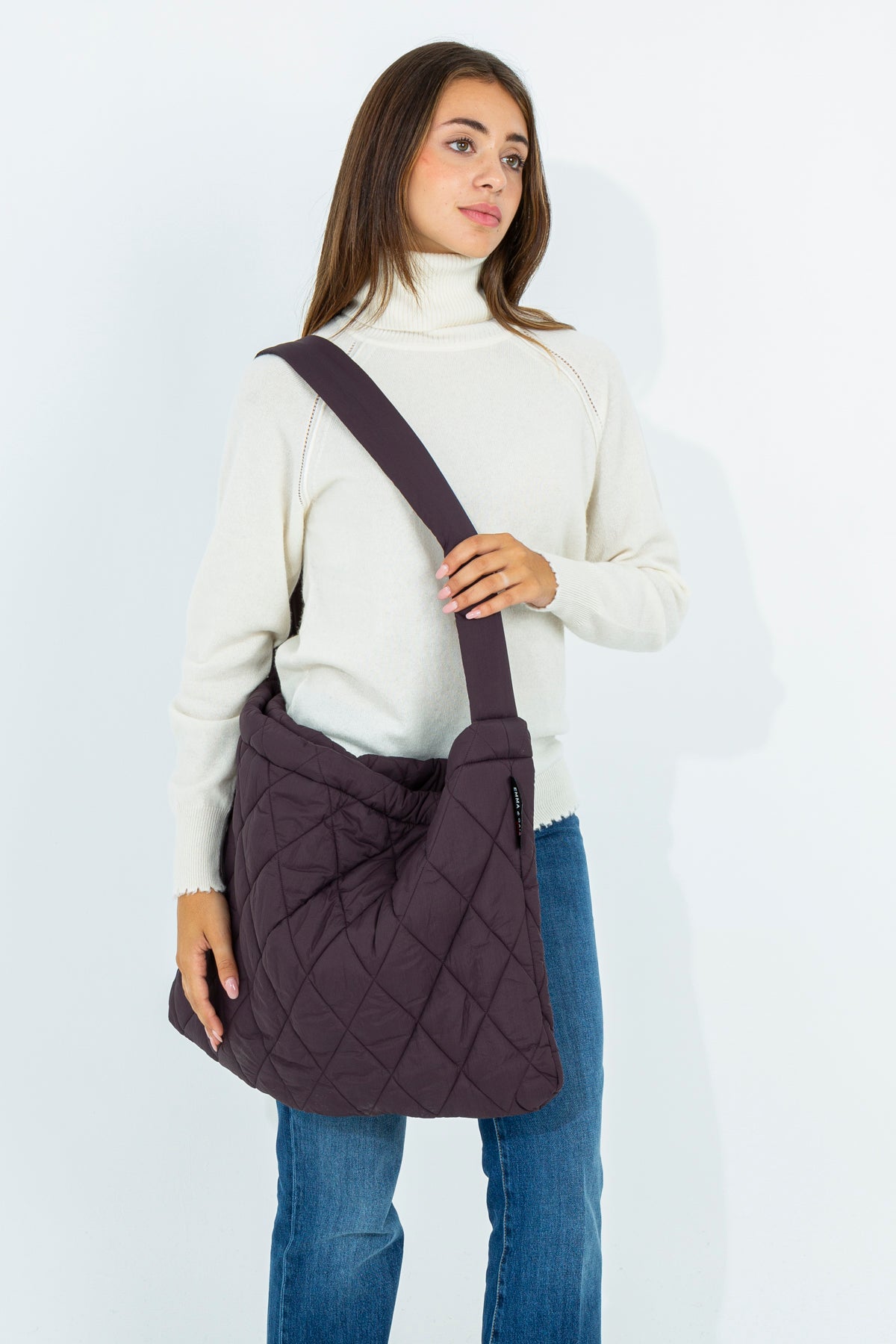 Quilted weekend bag