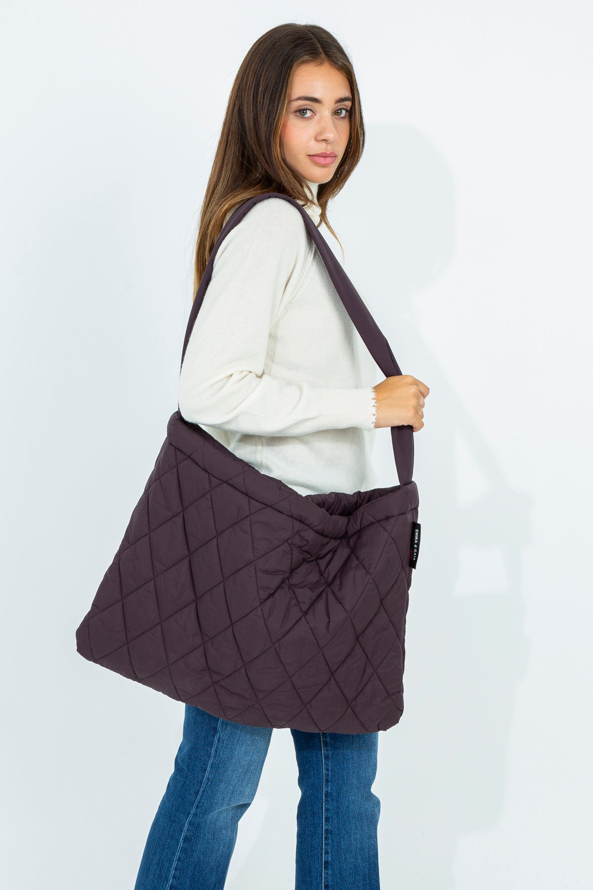 Quilted weekend bag