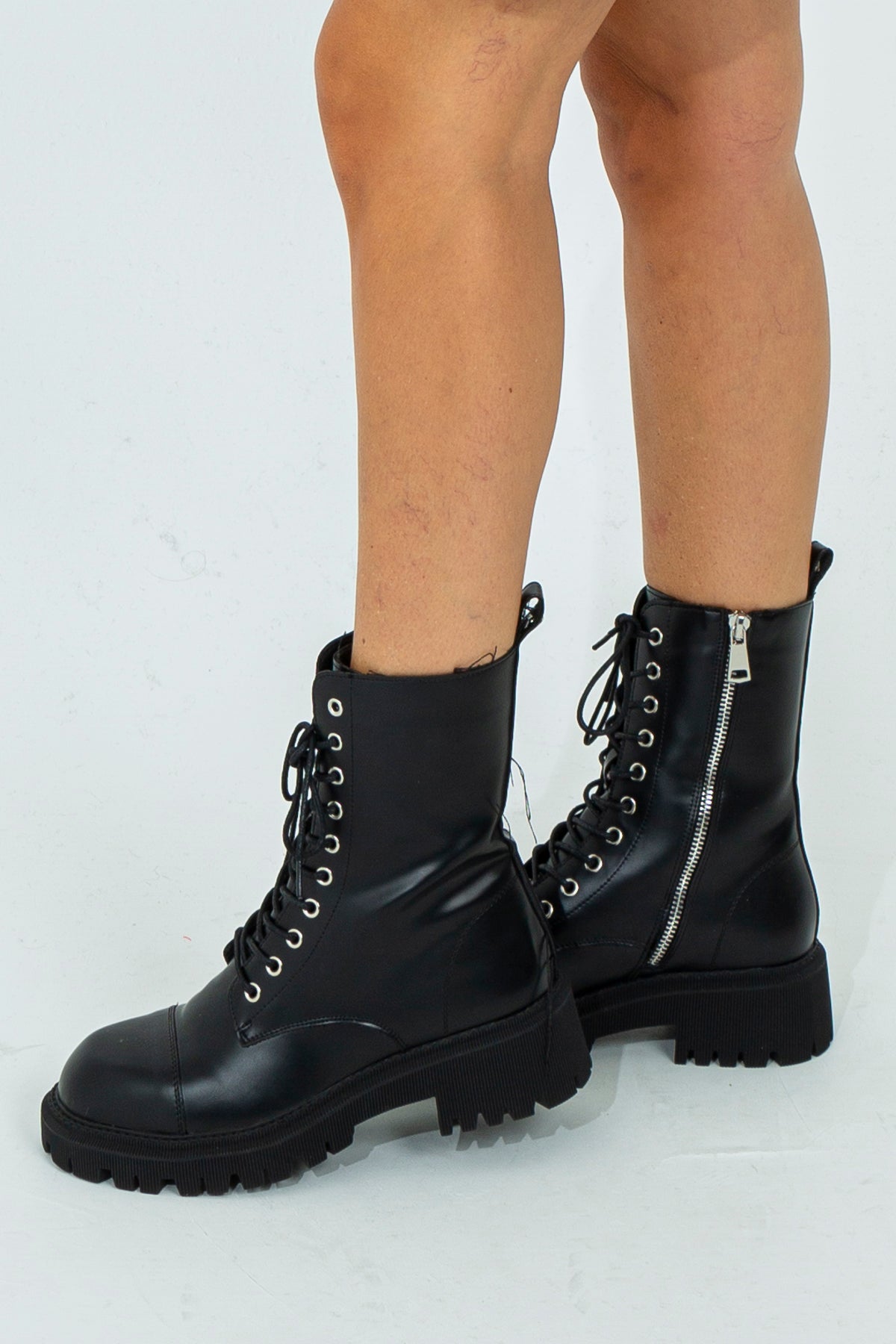 Summer Lace-Up Boots