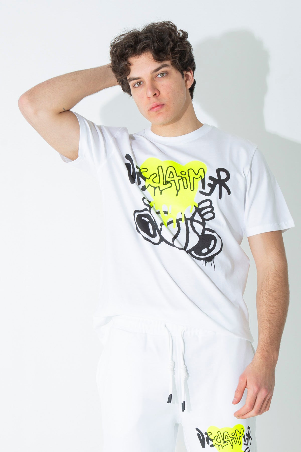 T-shirt con stampa basket maxi