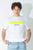 DISCLAIMER T-shirt con stampa fluo