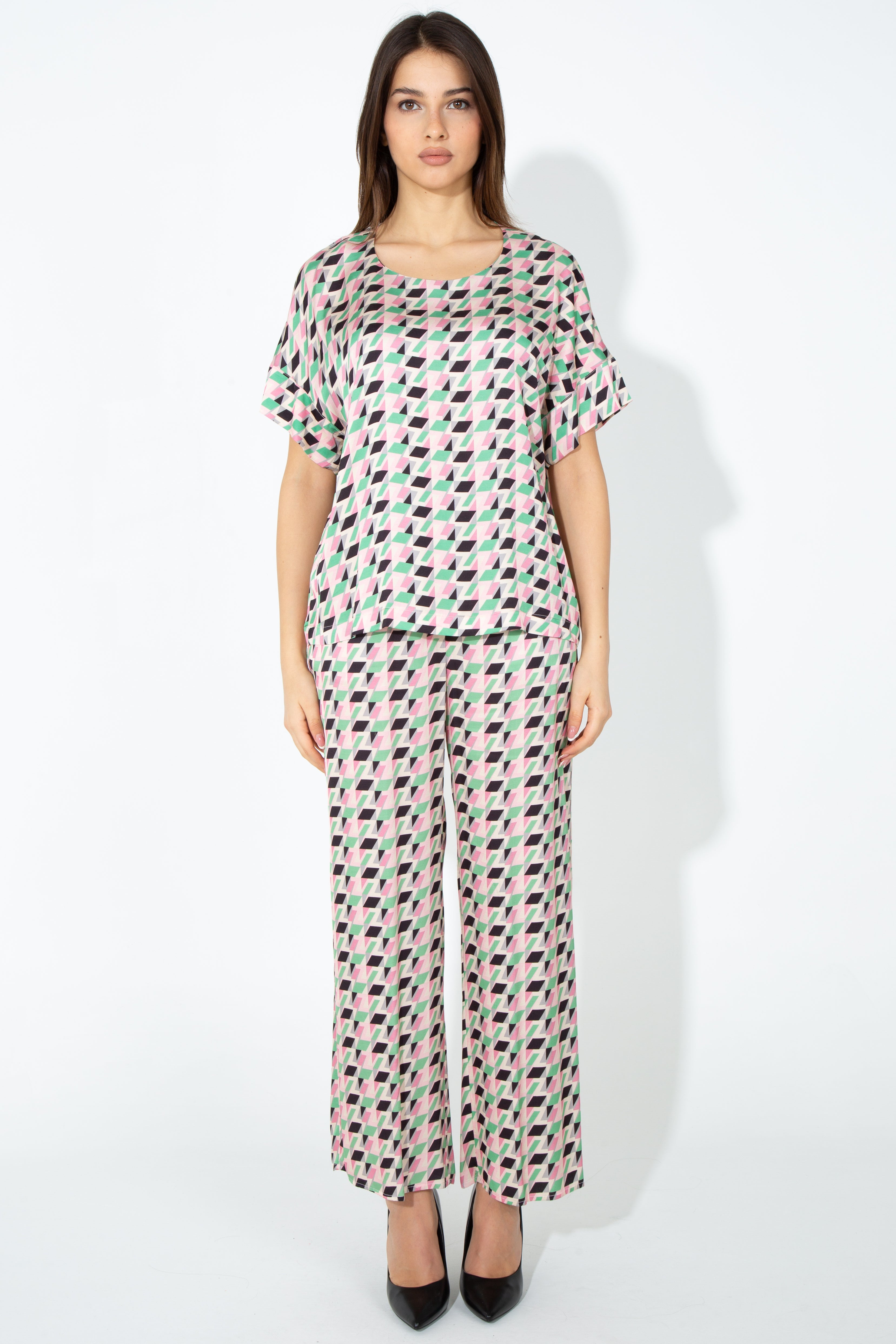 Blusa stampata