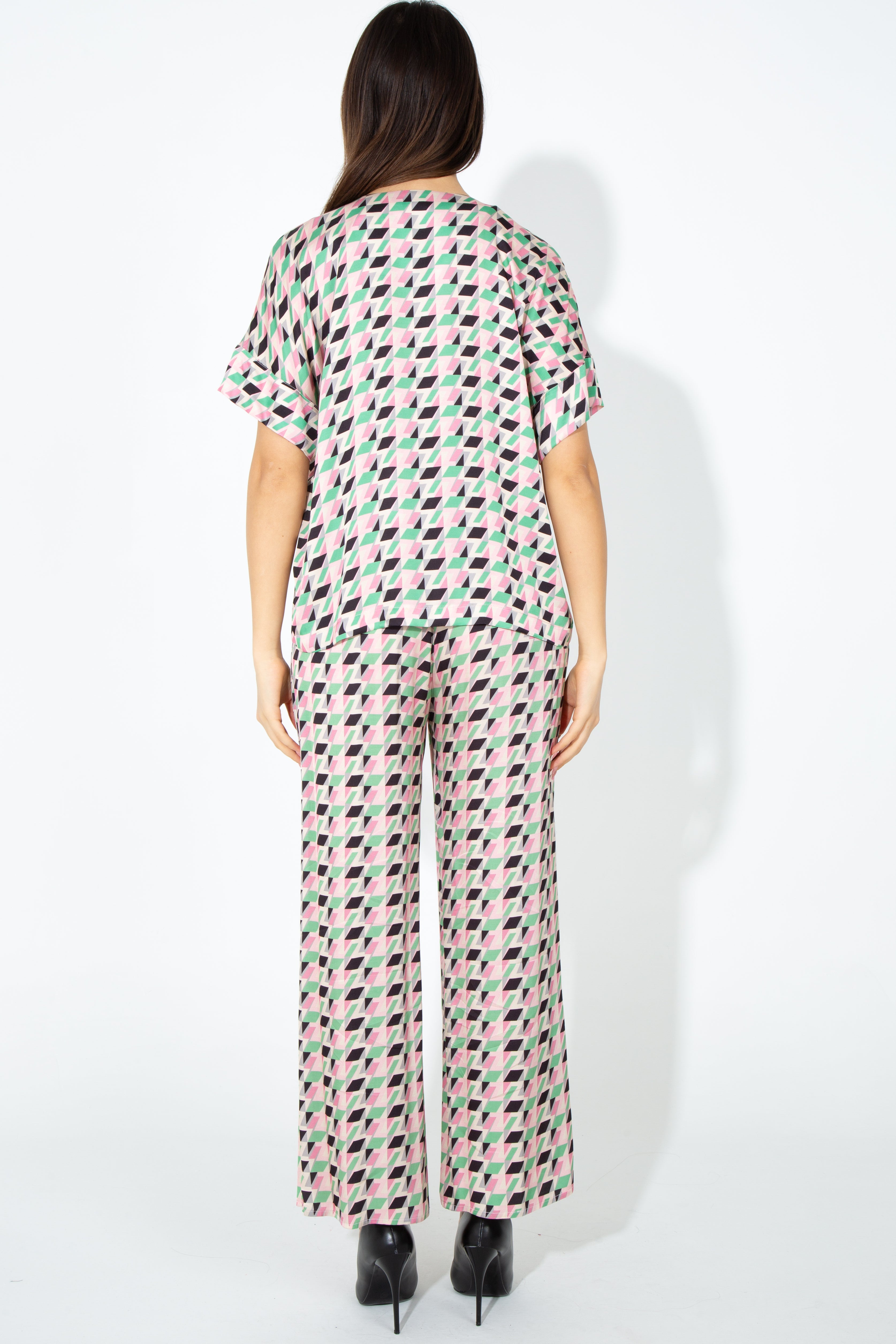 Blusa stampata