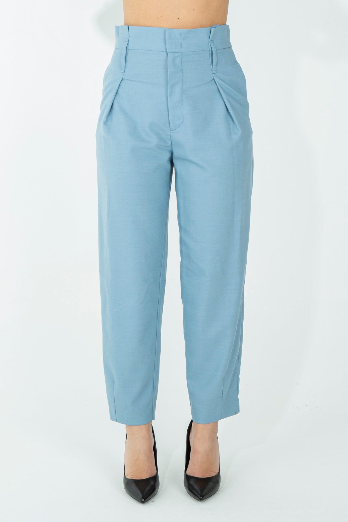 Pantalone a bustino alto