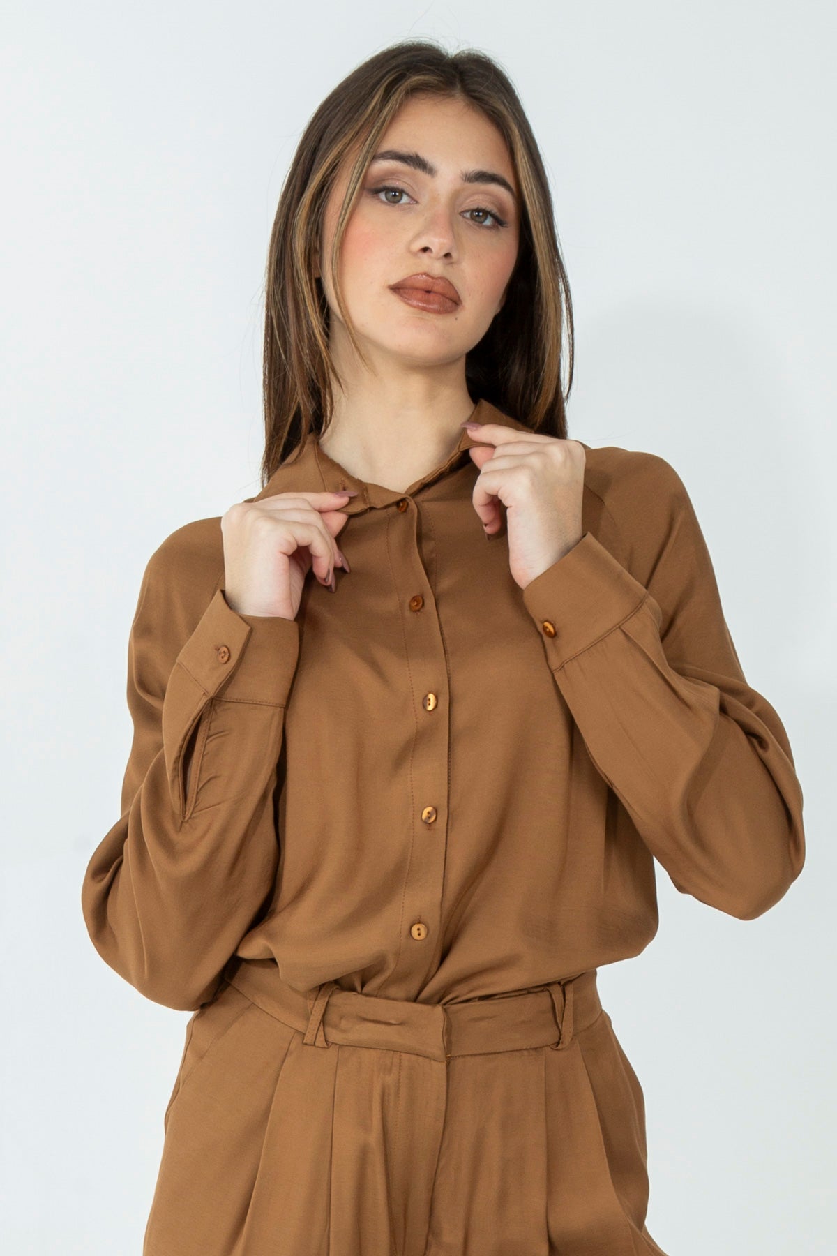 Camicia apertura posteriore