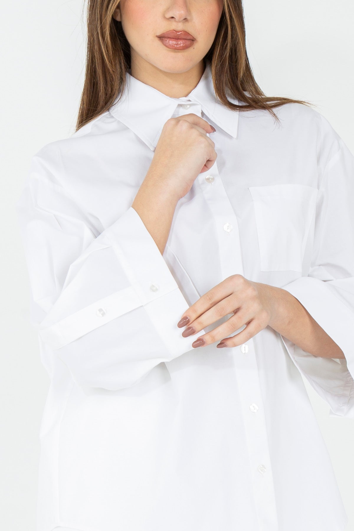 Camicia a maniche ampie