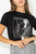 PINK MOOD T-shirt con stampa e applicazioni