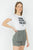PATRIZIA PEPE Shorts a taglio classico con pence