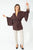 EMMA & GAIA Cardigan a kimono in lana