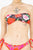 CHANGIT Costume bikini fascia e slip brasiliano regolabile frou frou