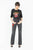 PINKO Jeans Flavia flare con applicazioni frontali