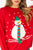 VICOLO Maglia natalizia in lana con decori