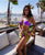 AGVA Costume bikini con vela laterale