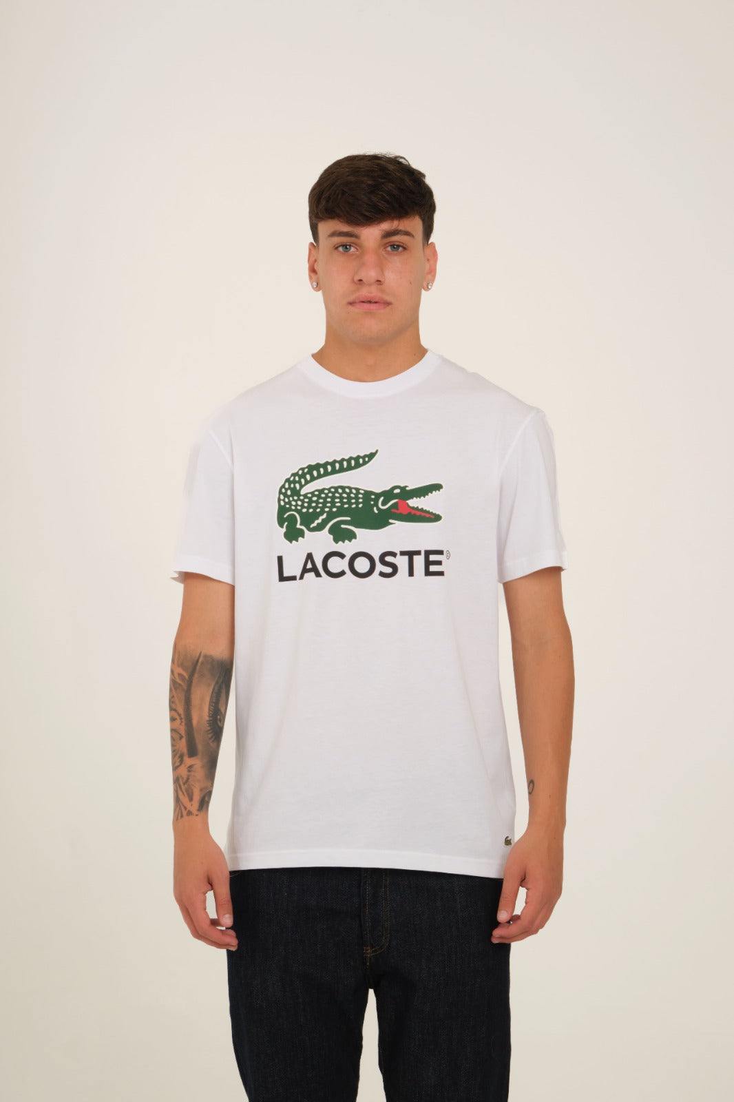 T-shirt con logo grande
