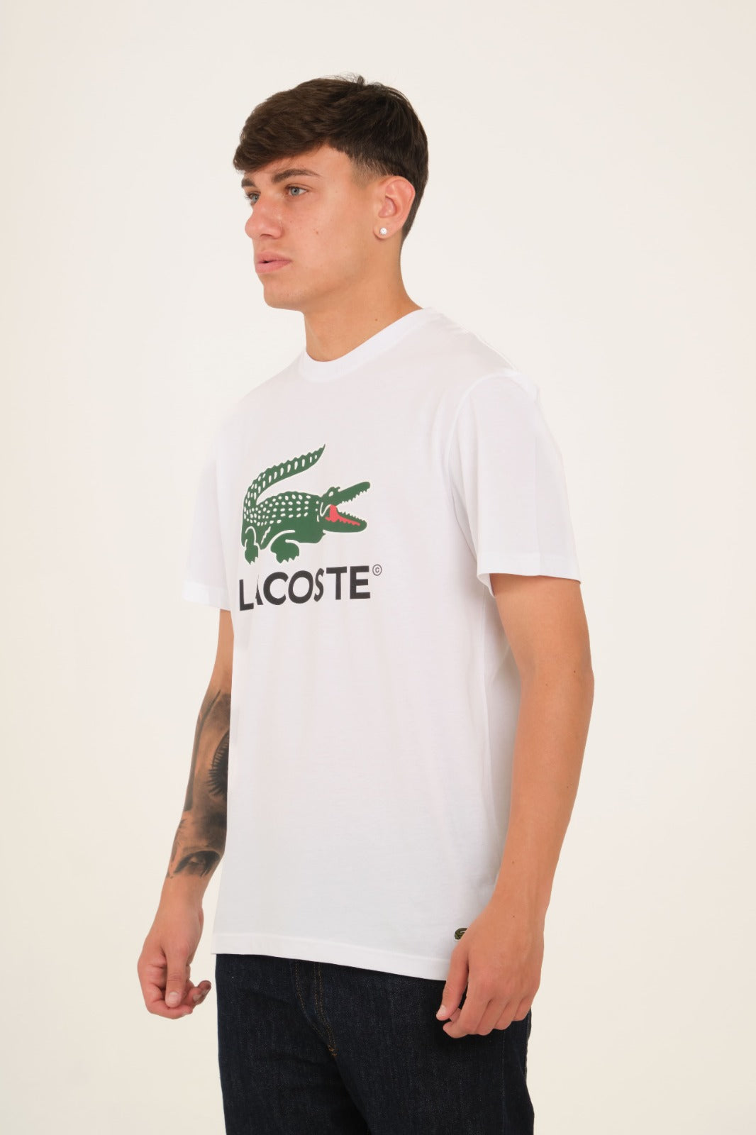T-shirt con logo grande