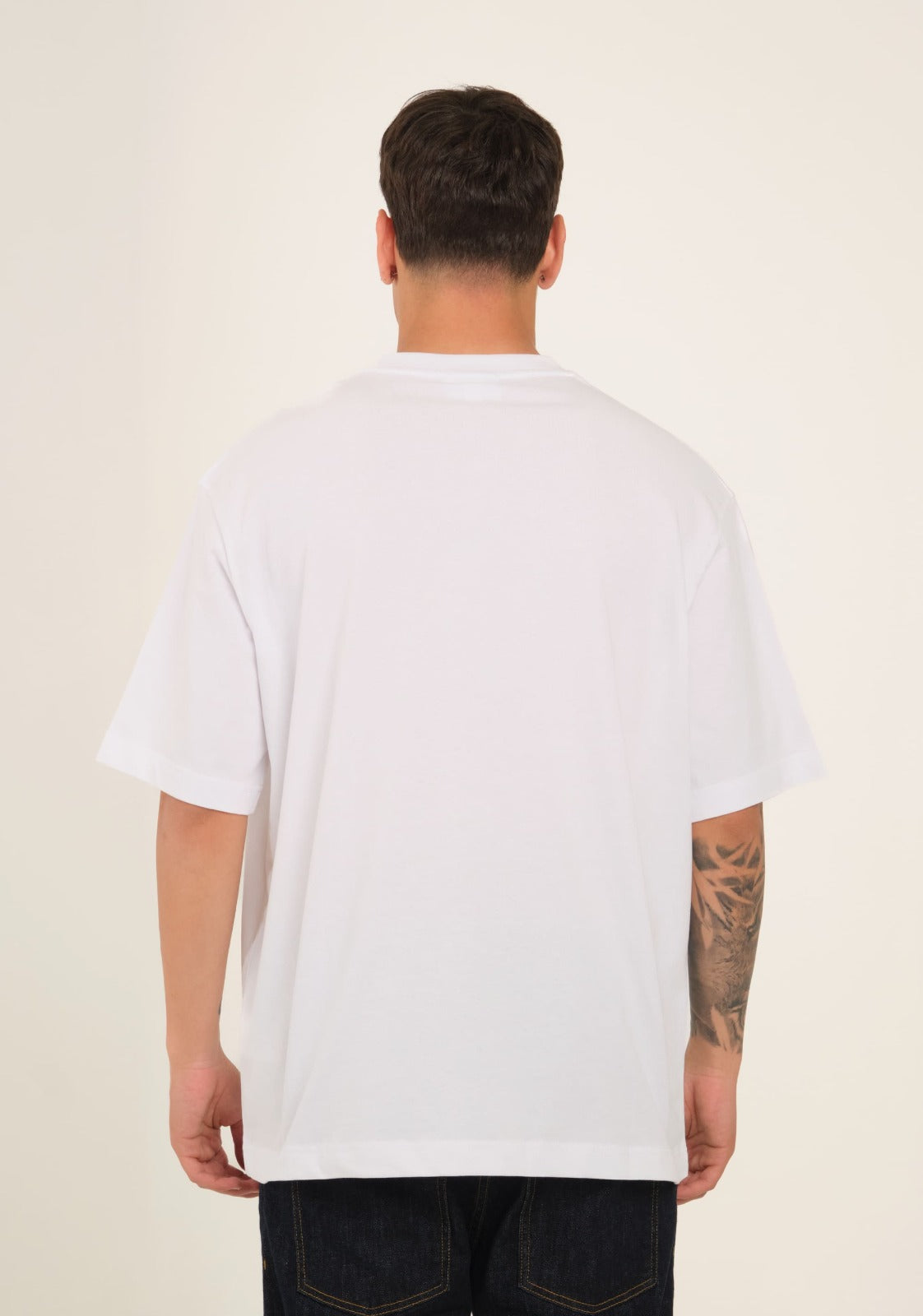 T-shirt loose fit in cotone pesante