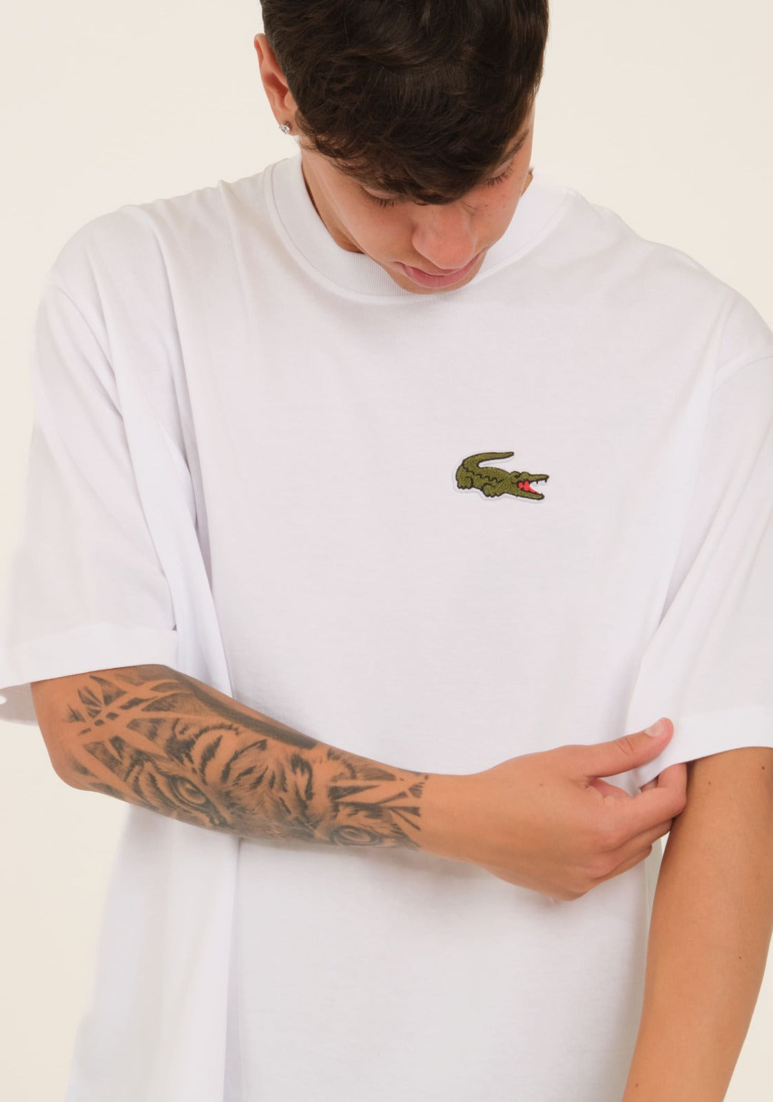 T-shirt loose fit in cotone pesante
