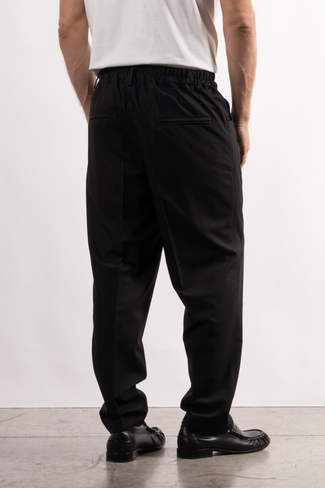 Pantalone regular in viscosa