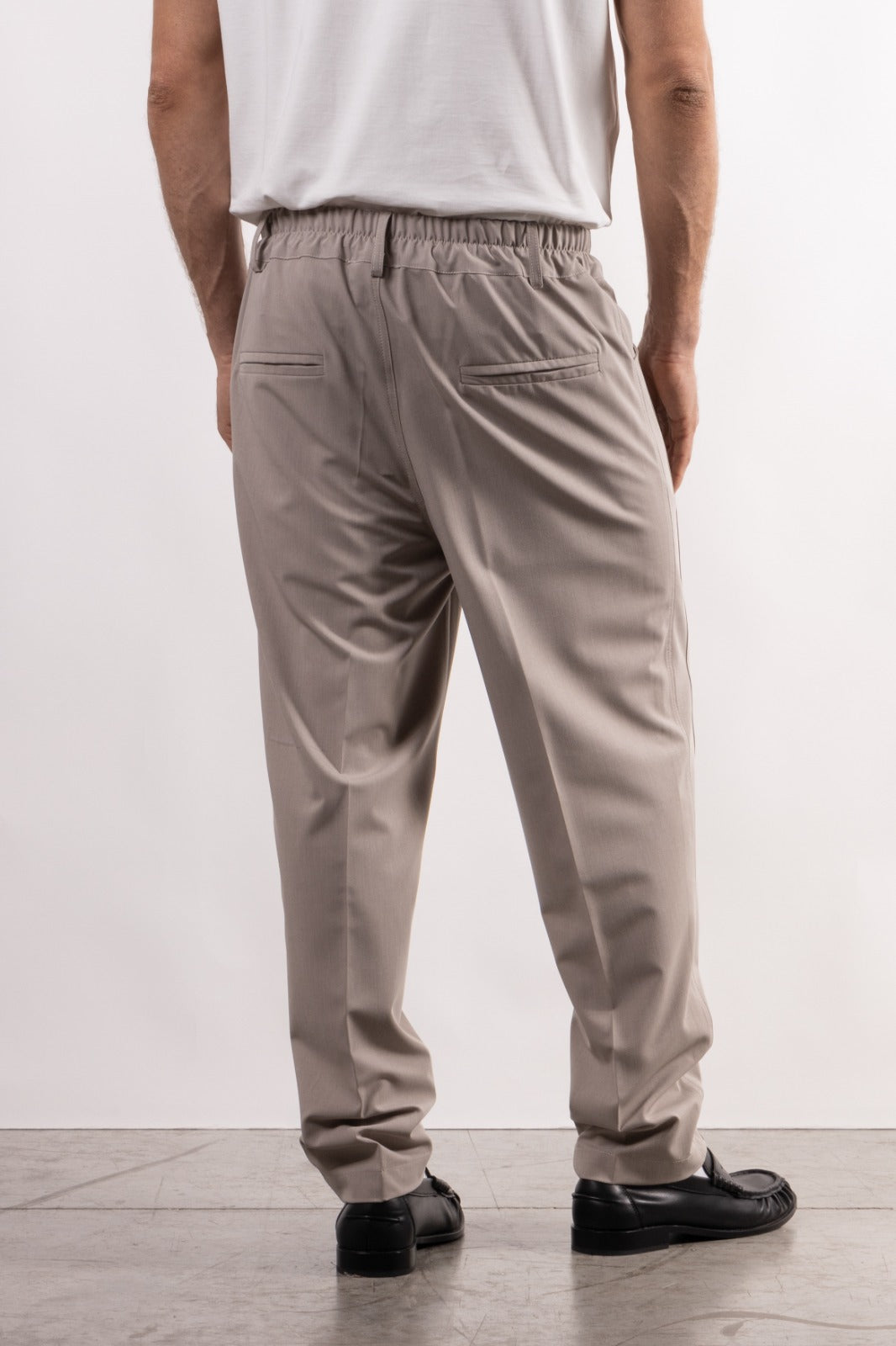 Pantalone regular in viscosa