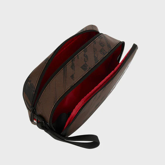 Pochette Smeared Grunge Toiletry Brick