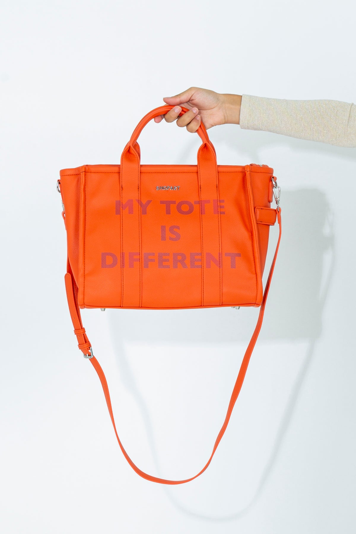 Medium Tote Bag with Front Print