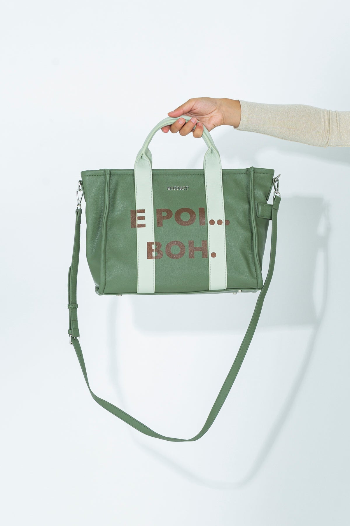 Medium Tote Bag with Front Print