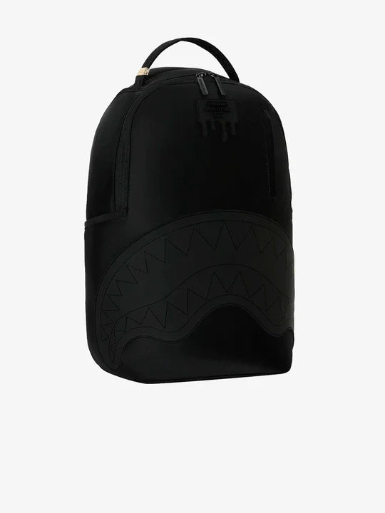 Zaino shark central blacked out embossed