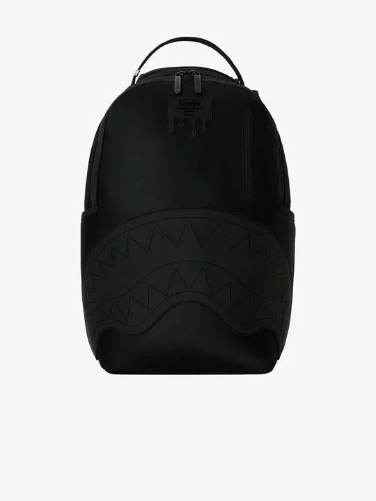Zaino shark central blacked out embossed
