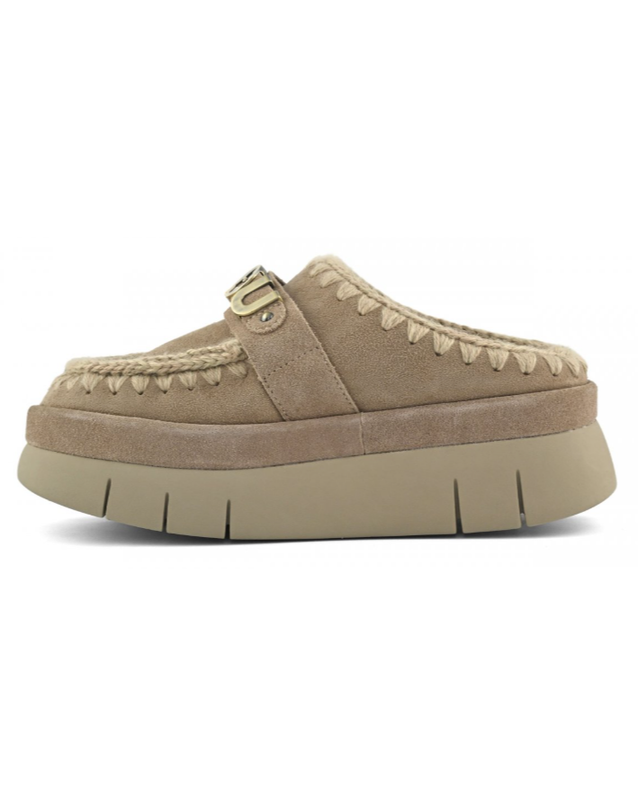 Eskimo Sabot Bounce welt clog suede CAM
