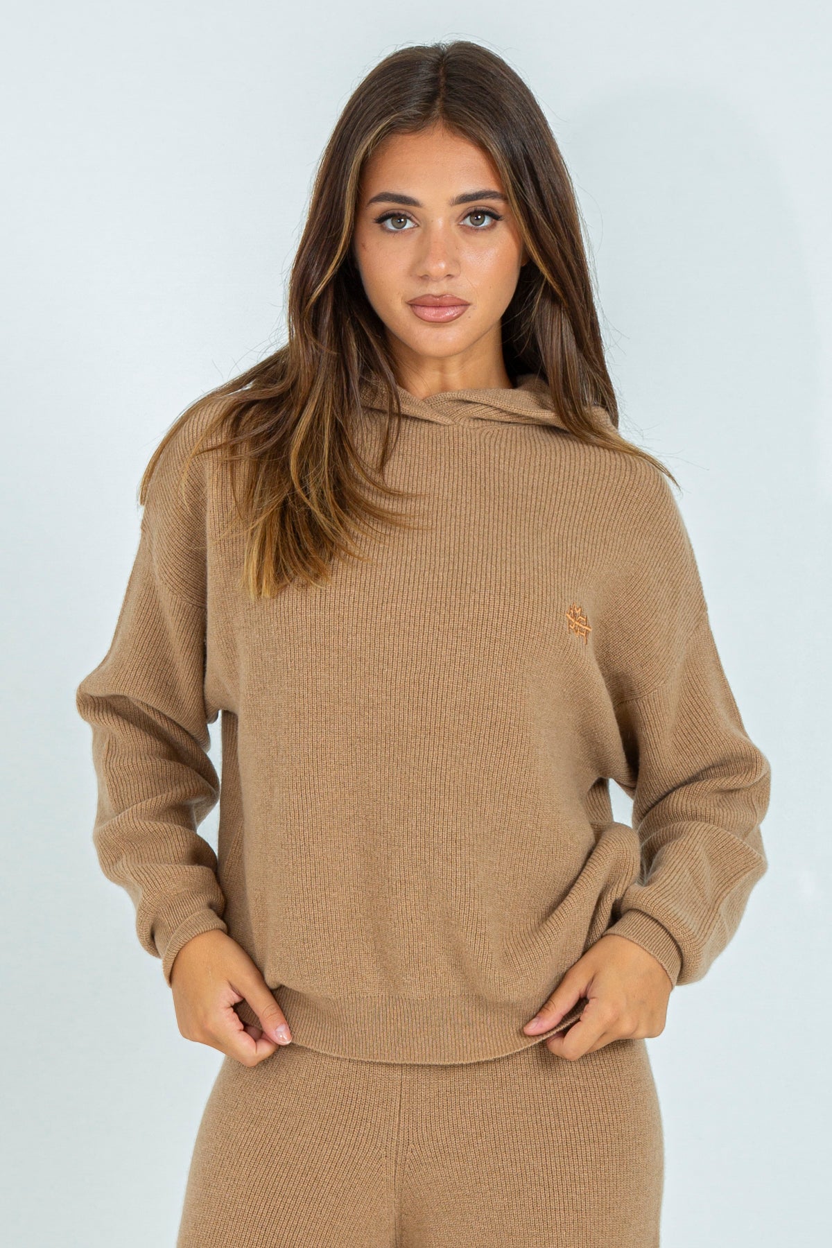 Maglia in fibra misto cashmere