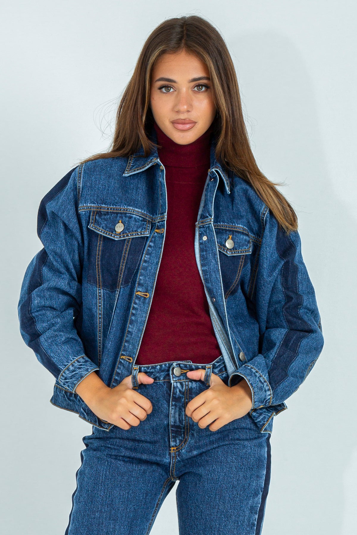 Classic model denim jacket