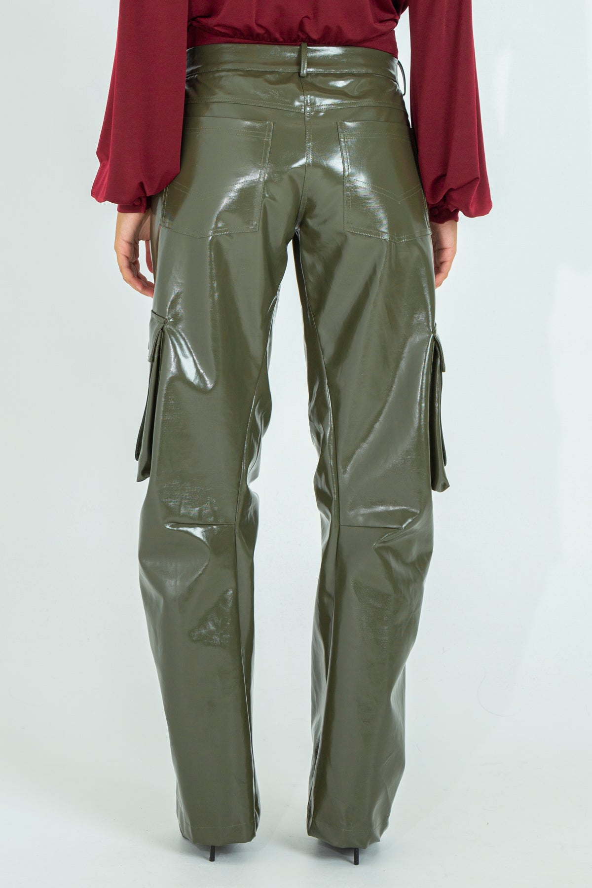 Nylon cargo pants