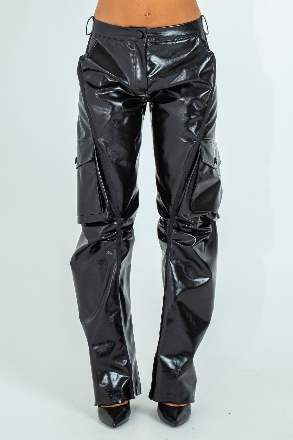 Nylon cargo pants