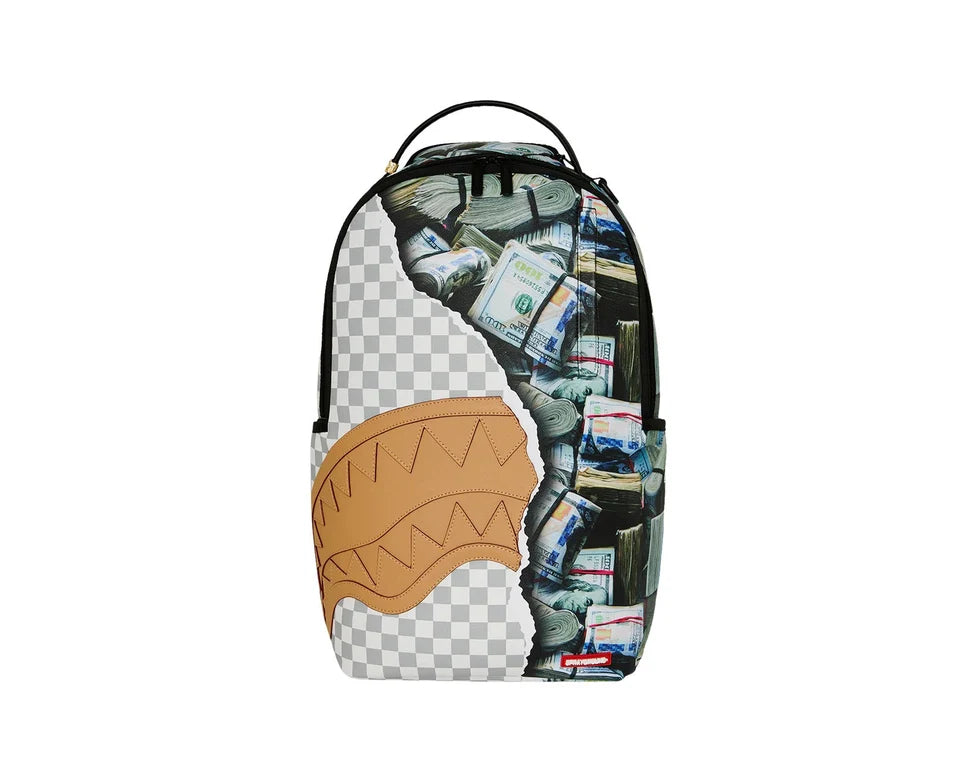 Zaino Cream Check Full Of Cash