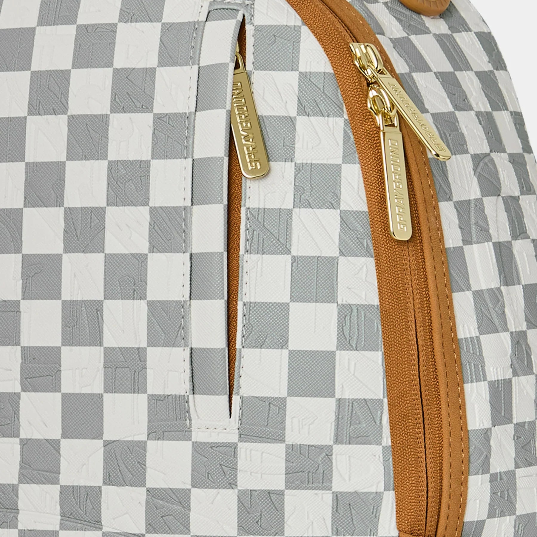 Zaino Graff Embossed Cream Check