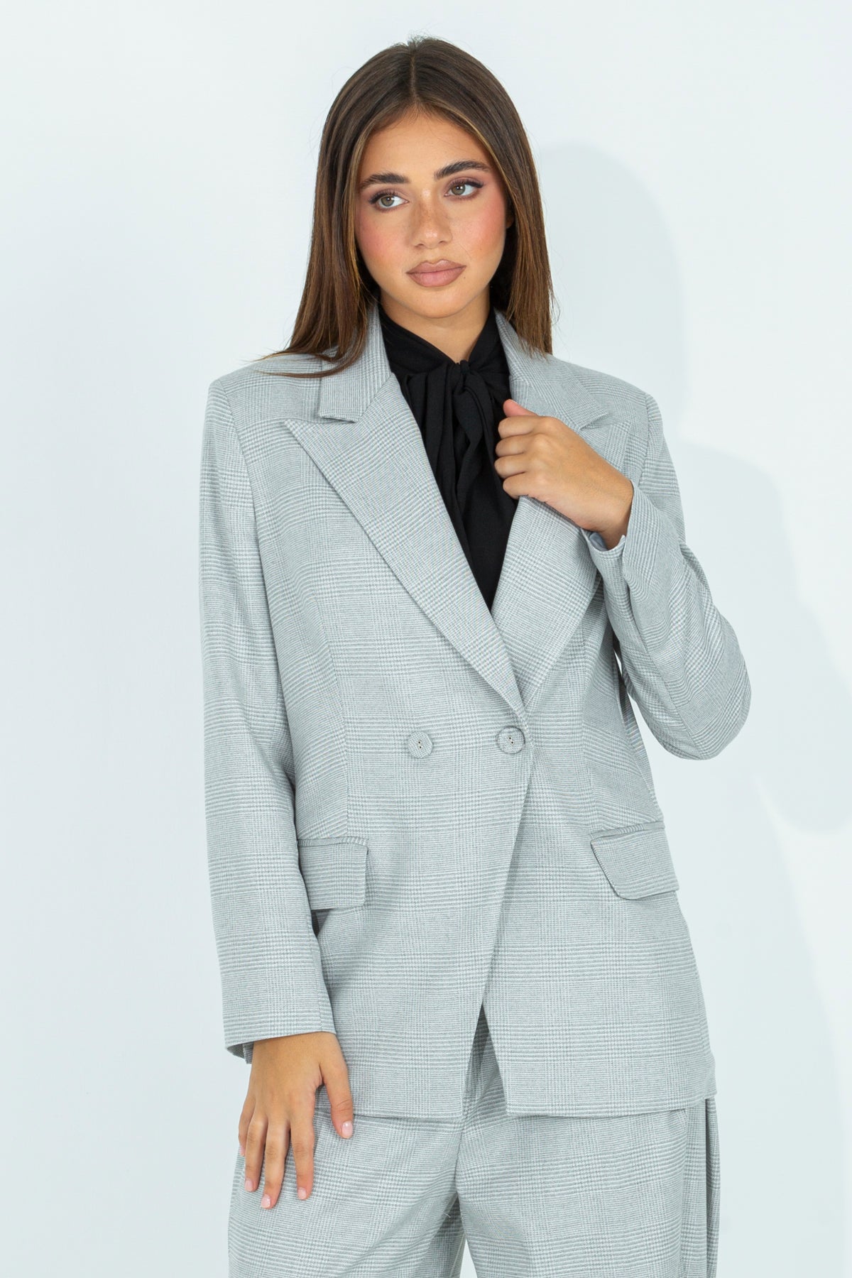 Twill suit jacket