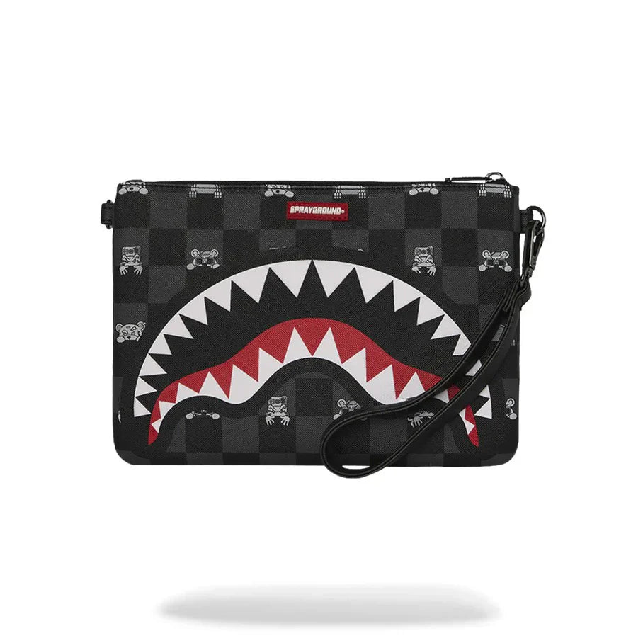 Pochette Gray Peeking Character Check