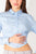 VICOLO Camicia crop stile corsetto
