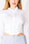 VICOLO Camicia crop stile corsetto