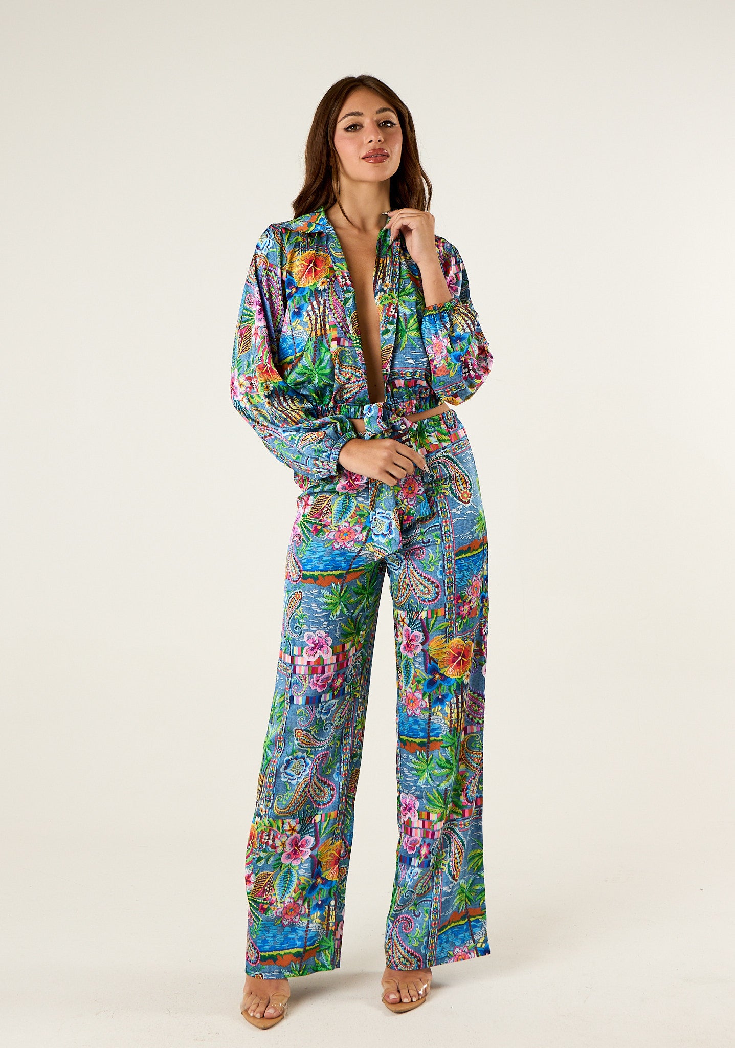 Pantalone palazzo Mexican
