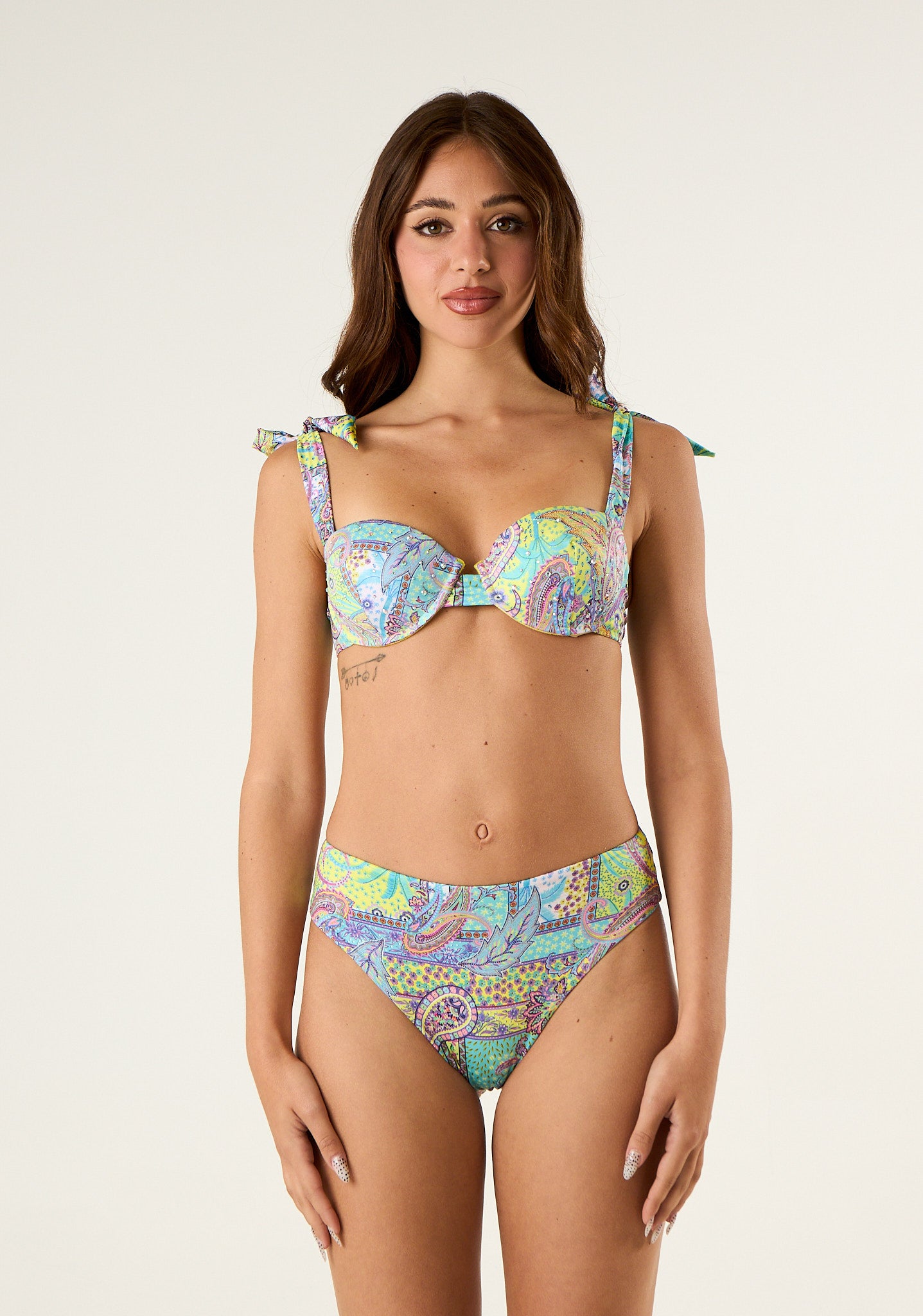 Costume bikini balconcino Preppy