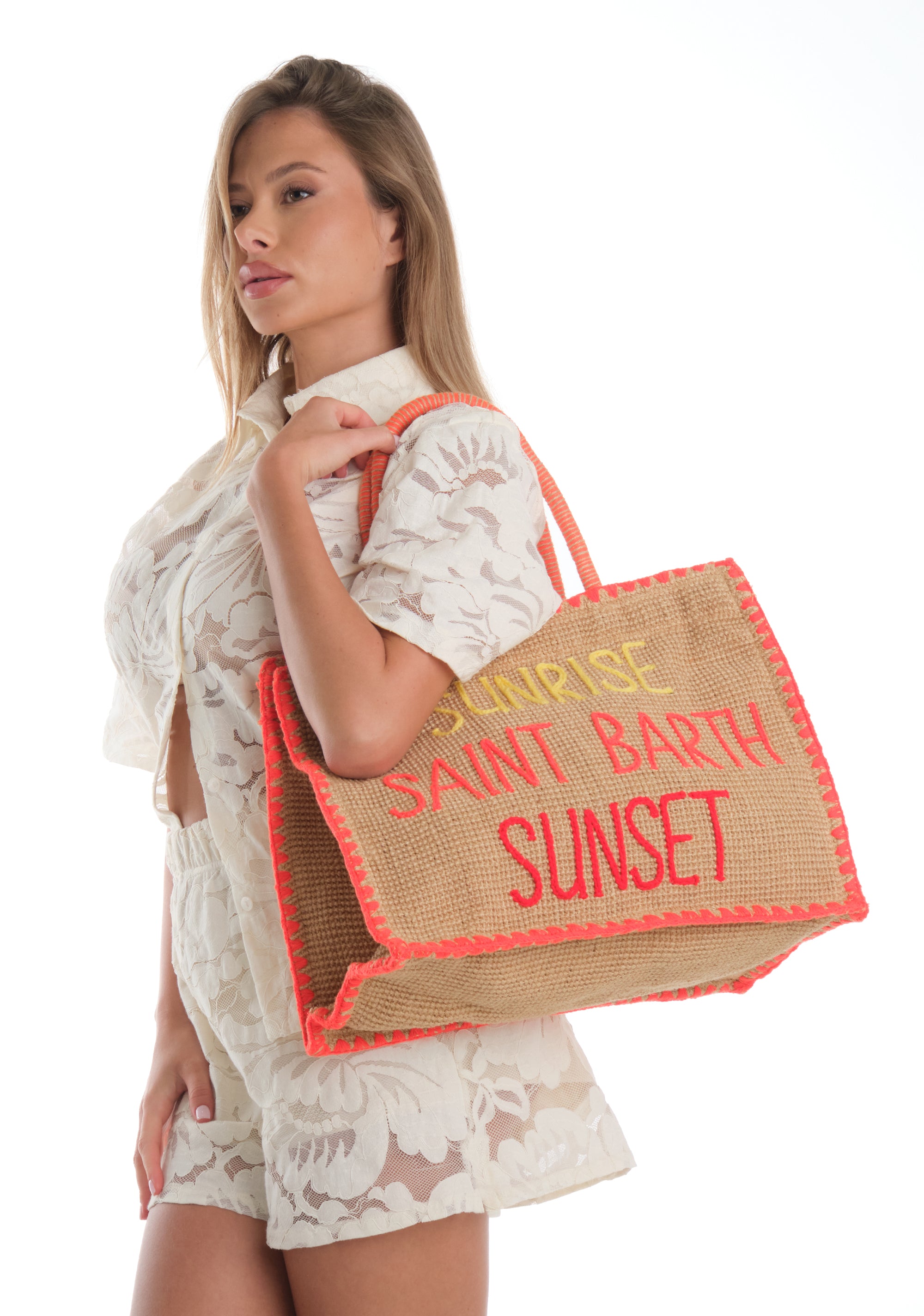 Borsa mare Vivian Jute Sun