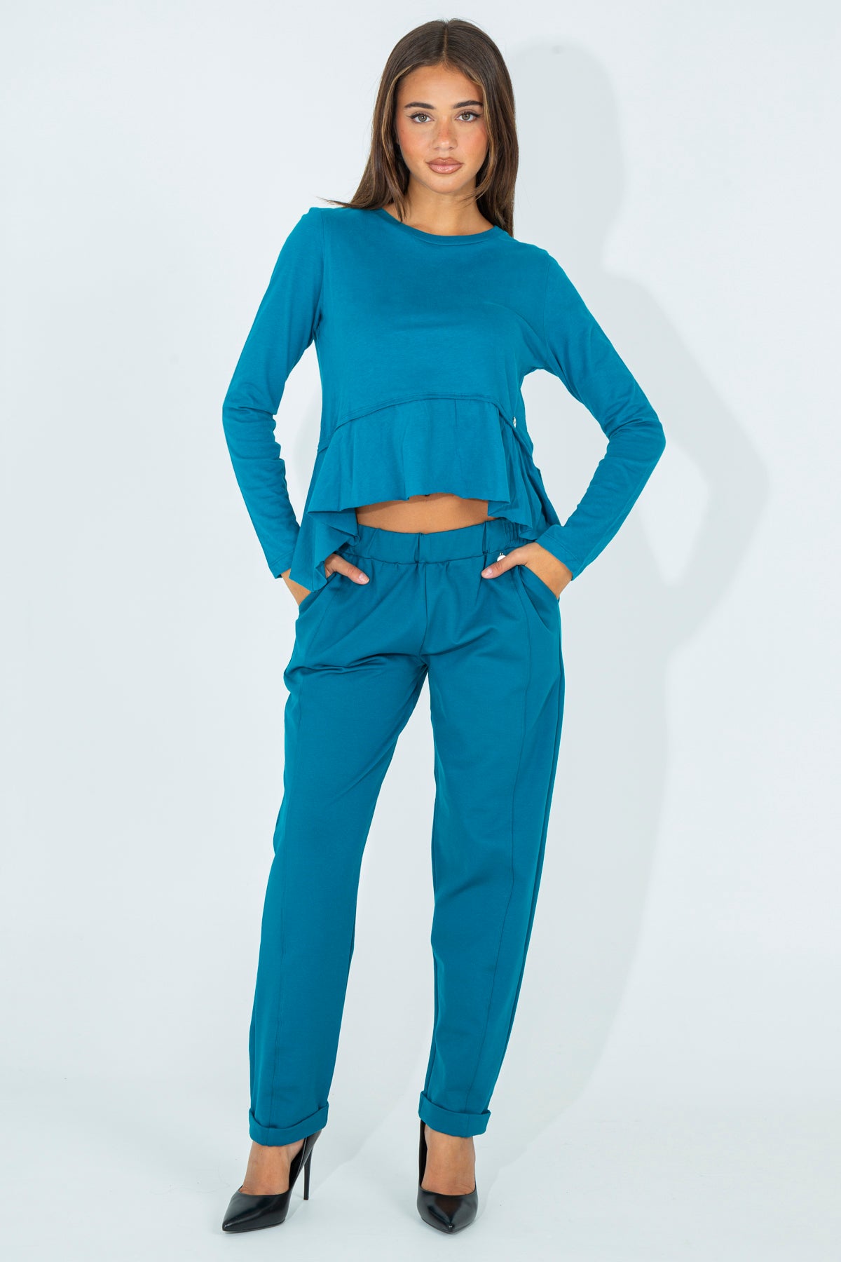 Milan stitch trousers