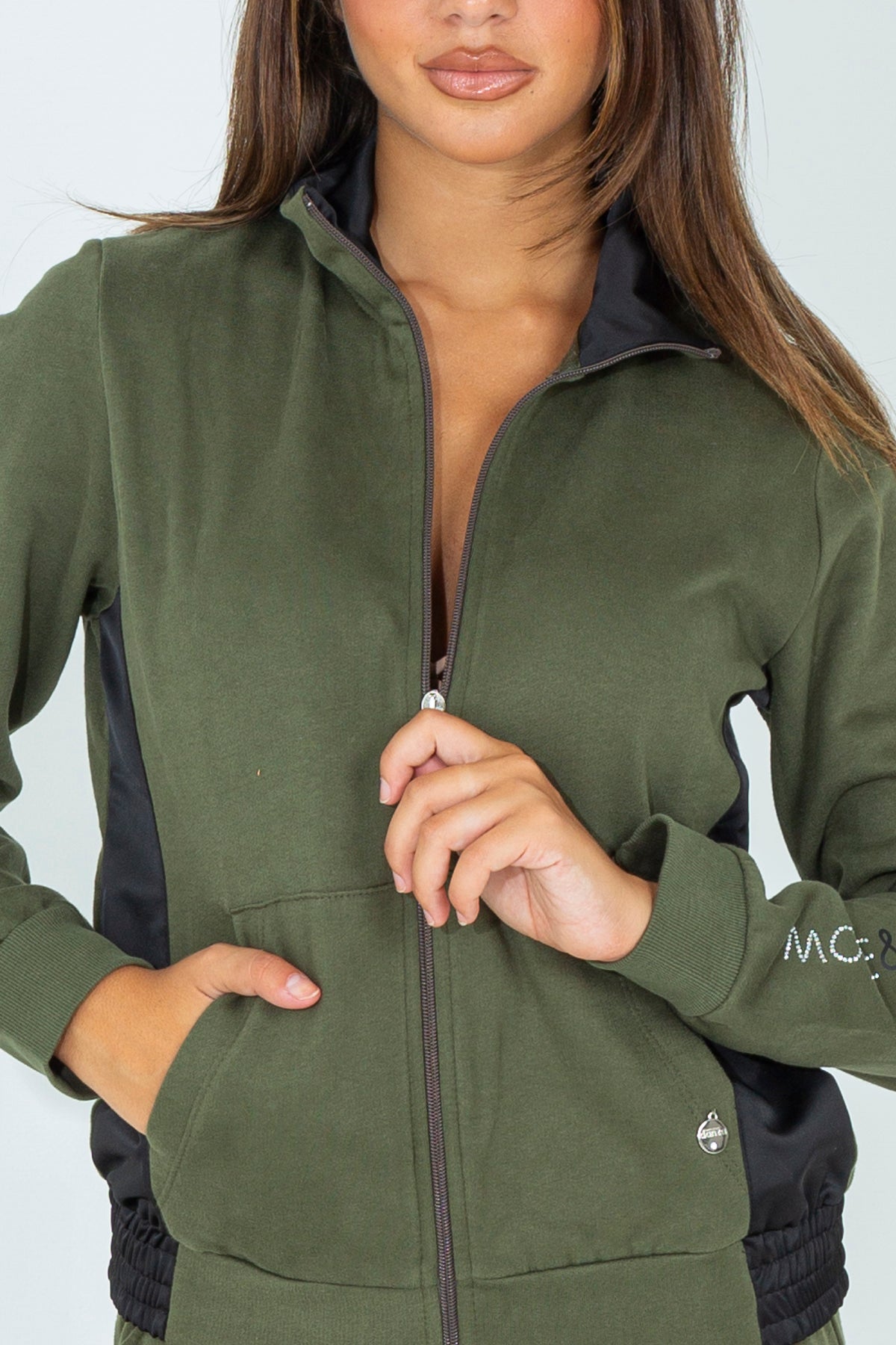 Full zip sweatshirt