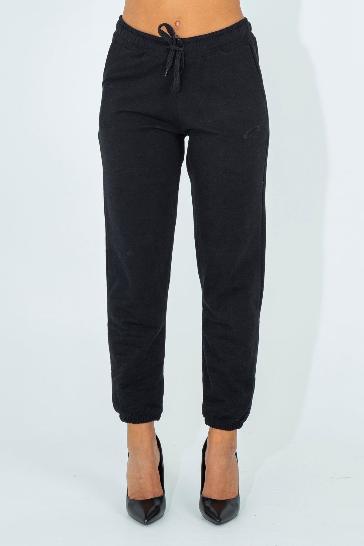 Solid color tracksuit trousers