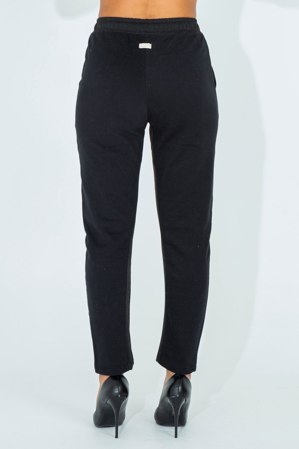 Tracksuit trousers with side print