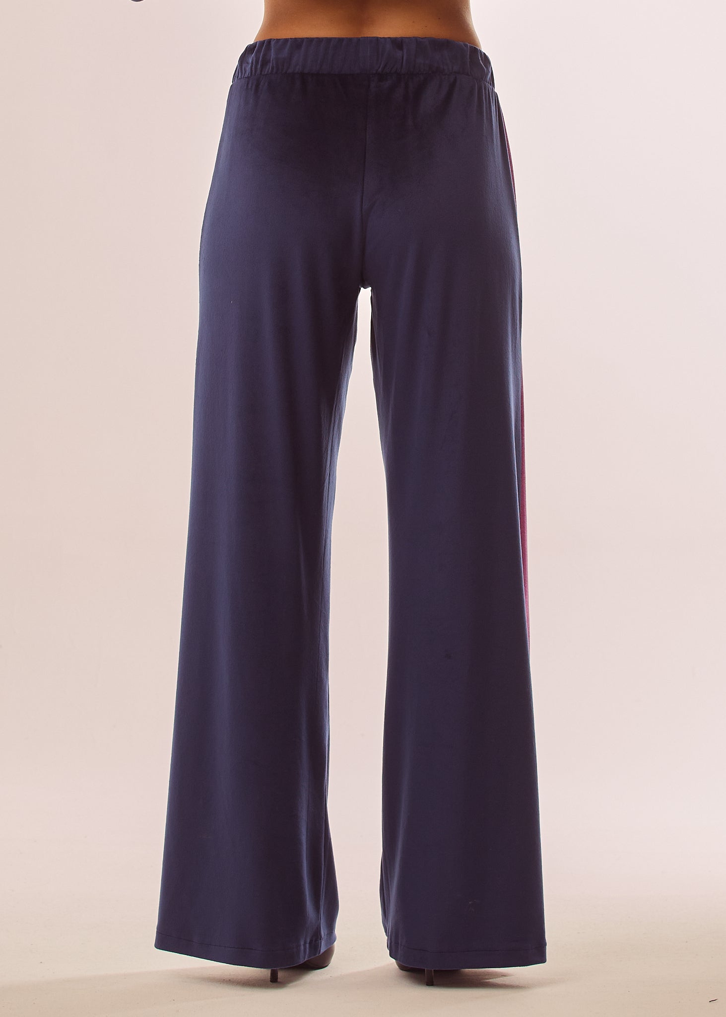 Pantalone tuta palazzo multicolor